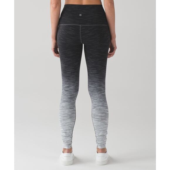 Lululemon Wunder Under Hi-Rise Leggings Ombre Melange 31" Size 8 - Picture 5 of 11